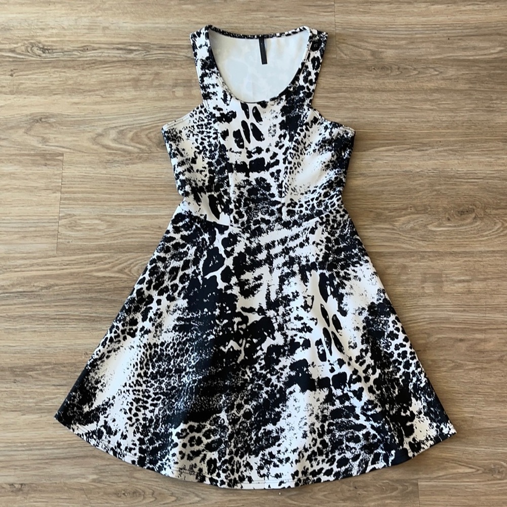 Black and White Dress